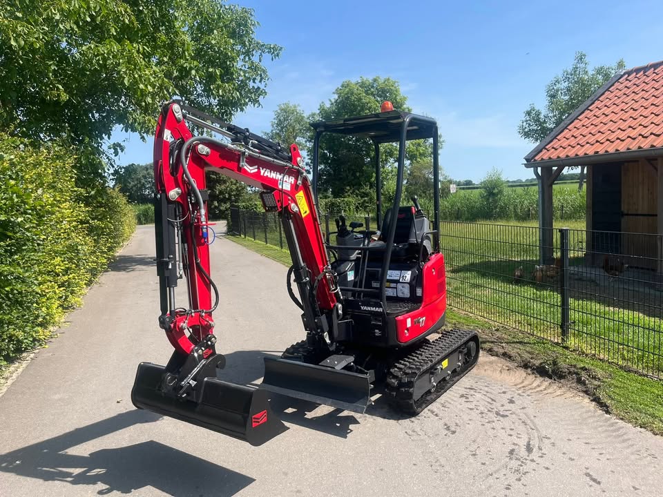   3x Yanmar minigraver afgeleverd!
