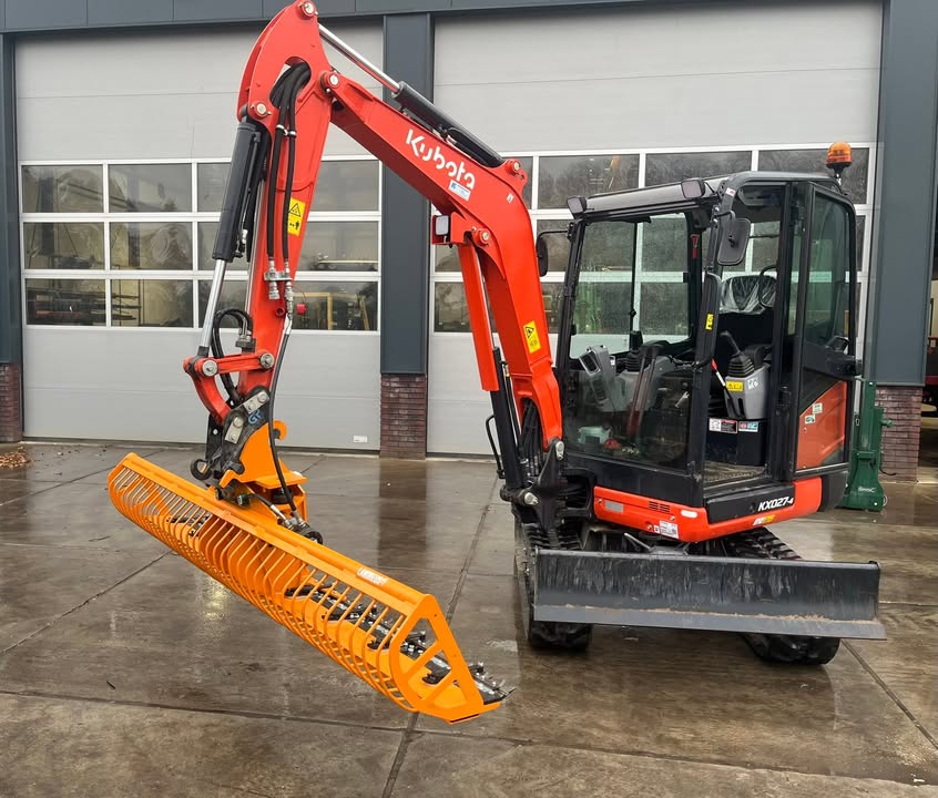   Recent afgeleverde machines en